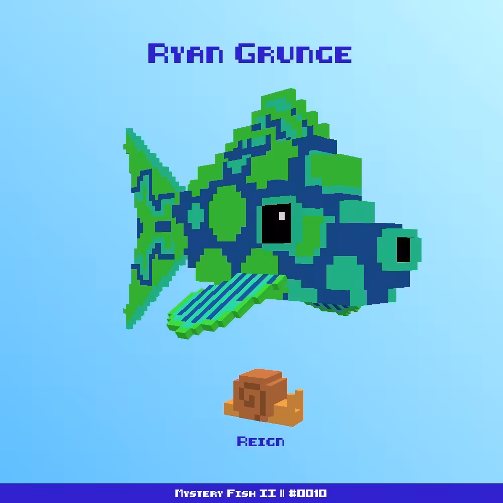 Ryan Grunge :: Mystery Fish 0010/1000 