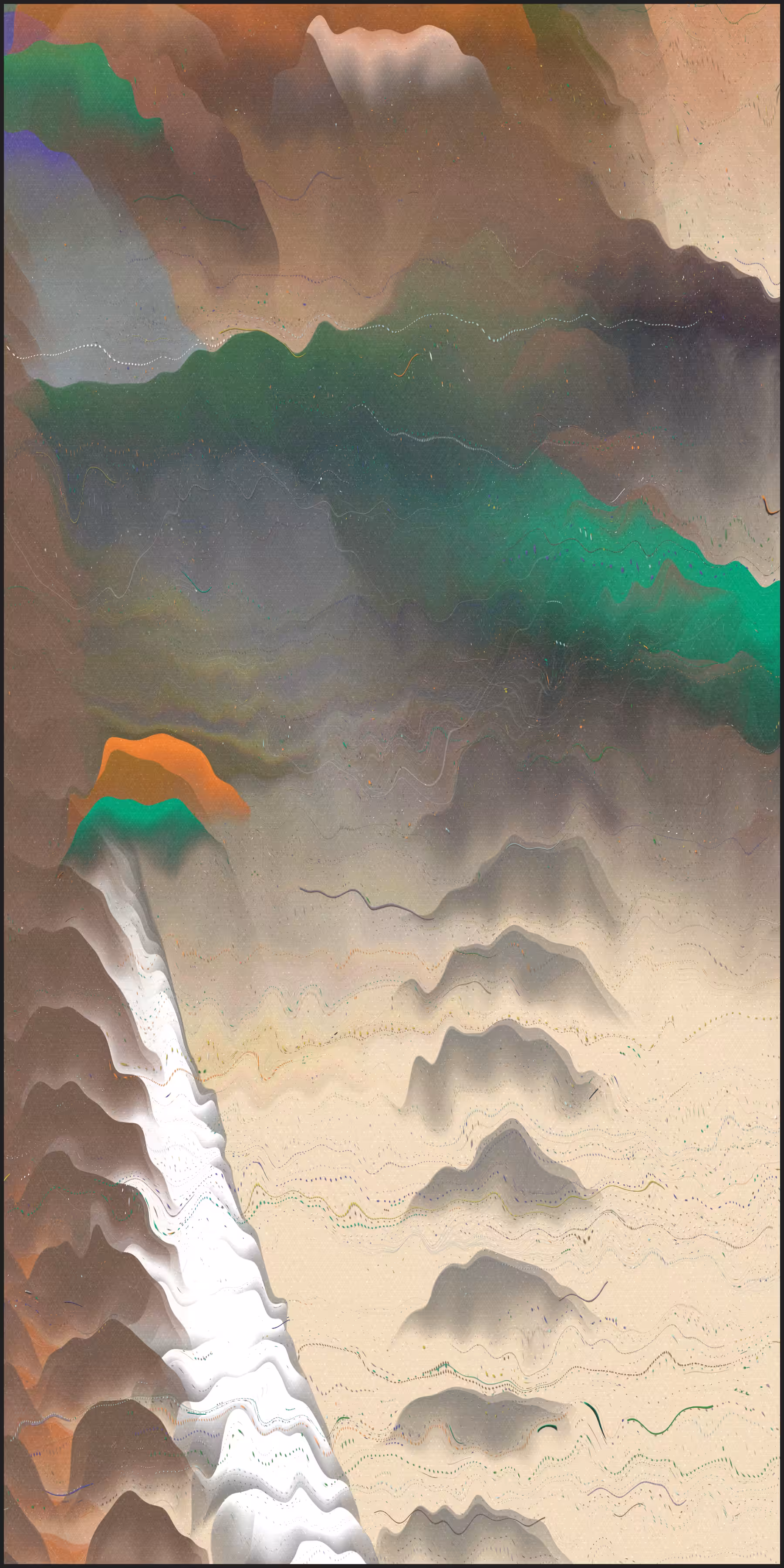 晩夏の山岳 Mountains in Late Summer #13