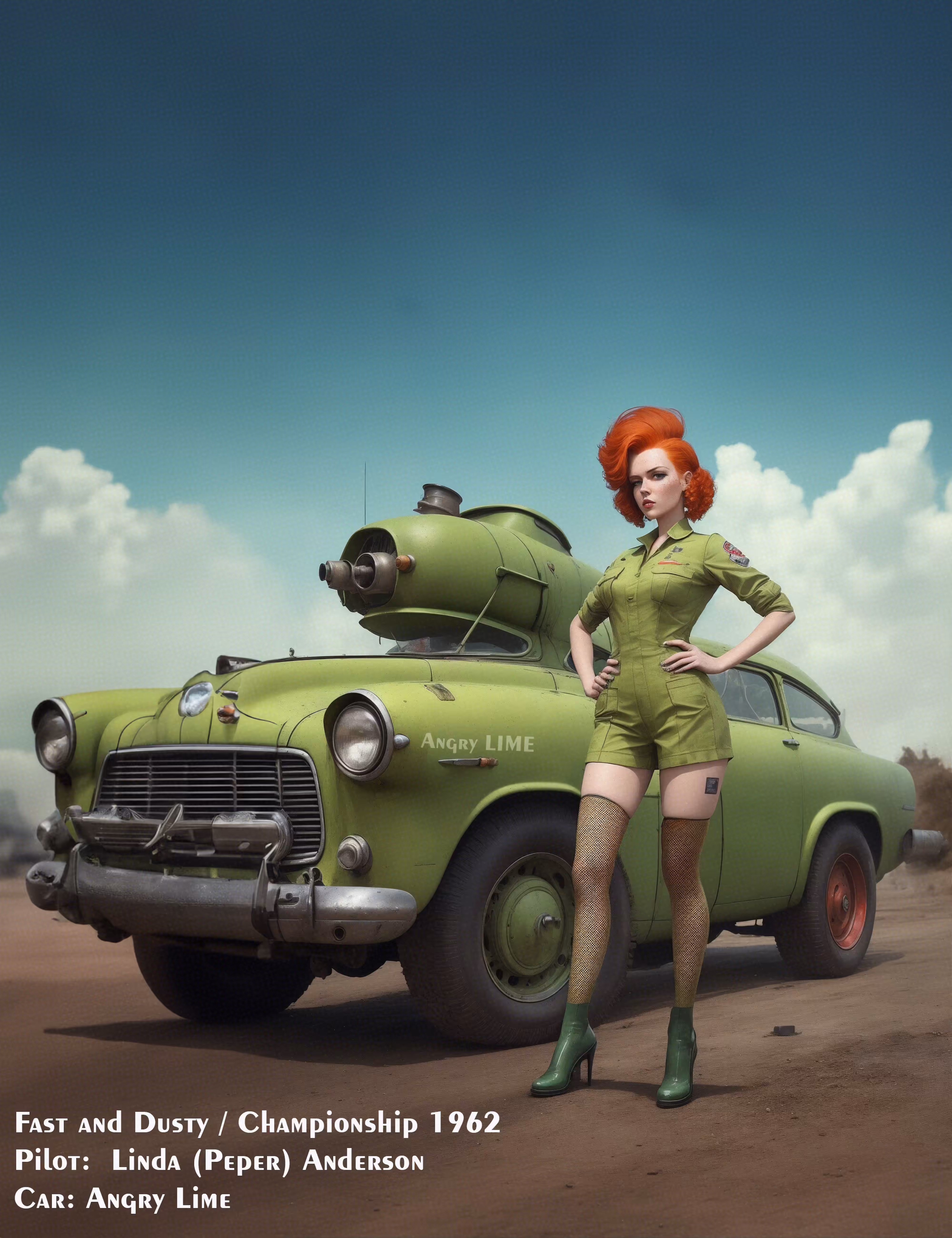Fast and Dusty - 1962 Angry Lime
