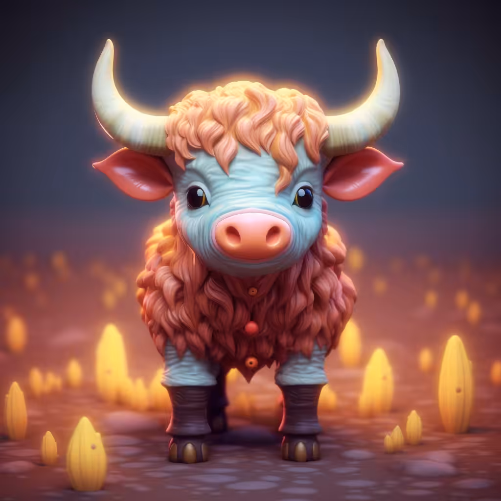 Art: Charming bull