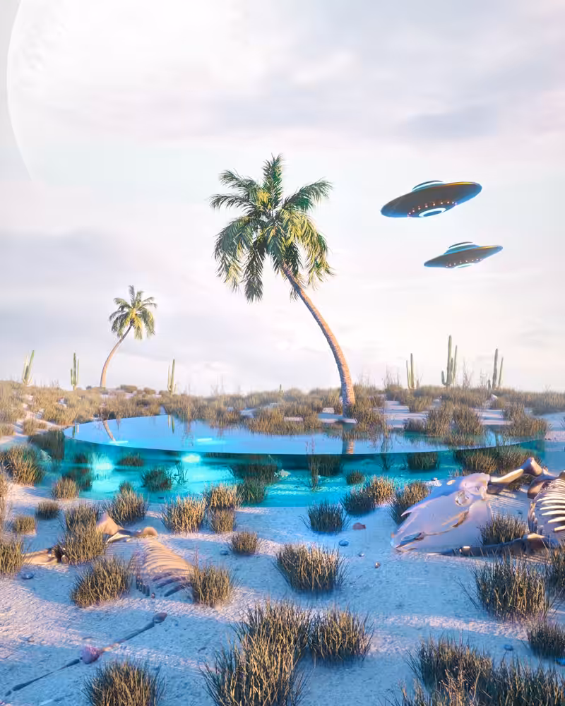 Intergalactic Oasis #2