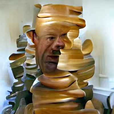 Portrait of Tony Cragg