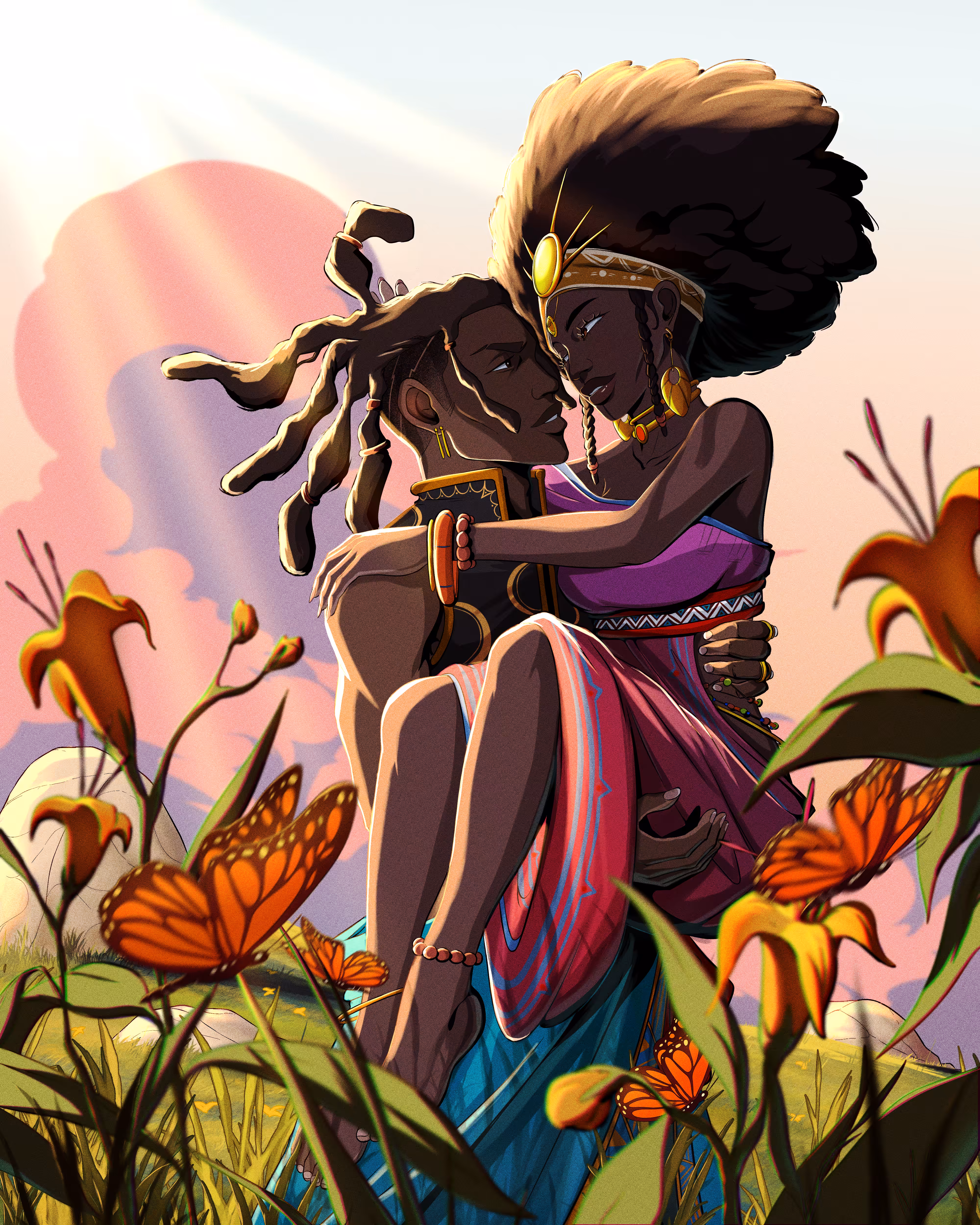 LOVERS EMBRACE