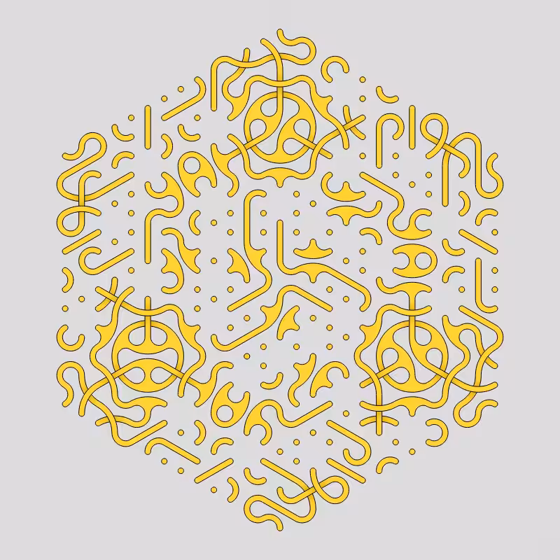Truchet Threefold Symmetry #34