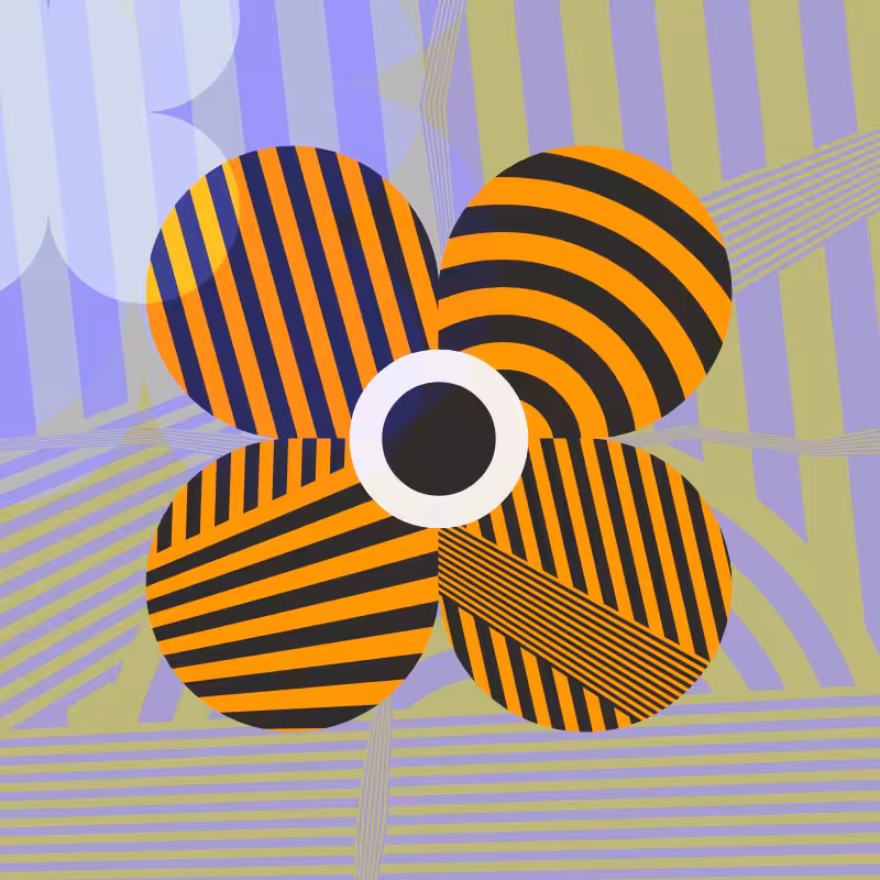 Dazzle Bloom: Big Orange #55
