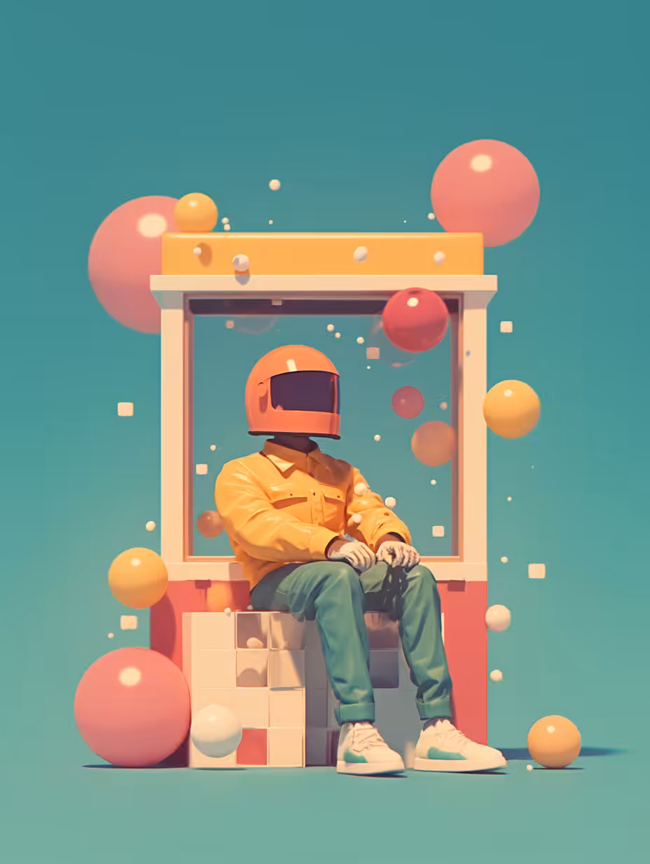 Colorful solitude