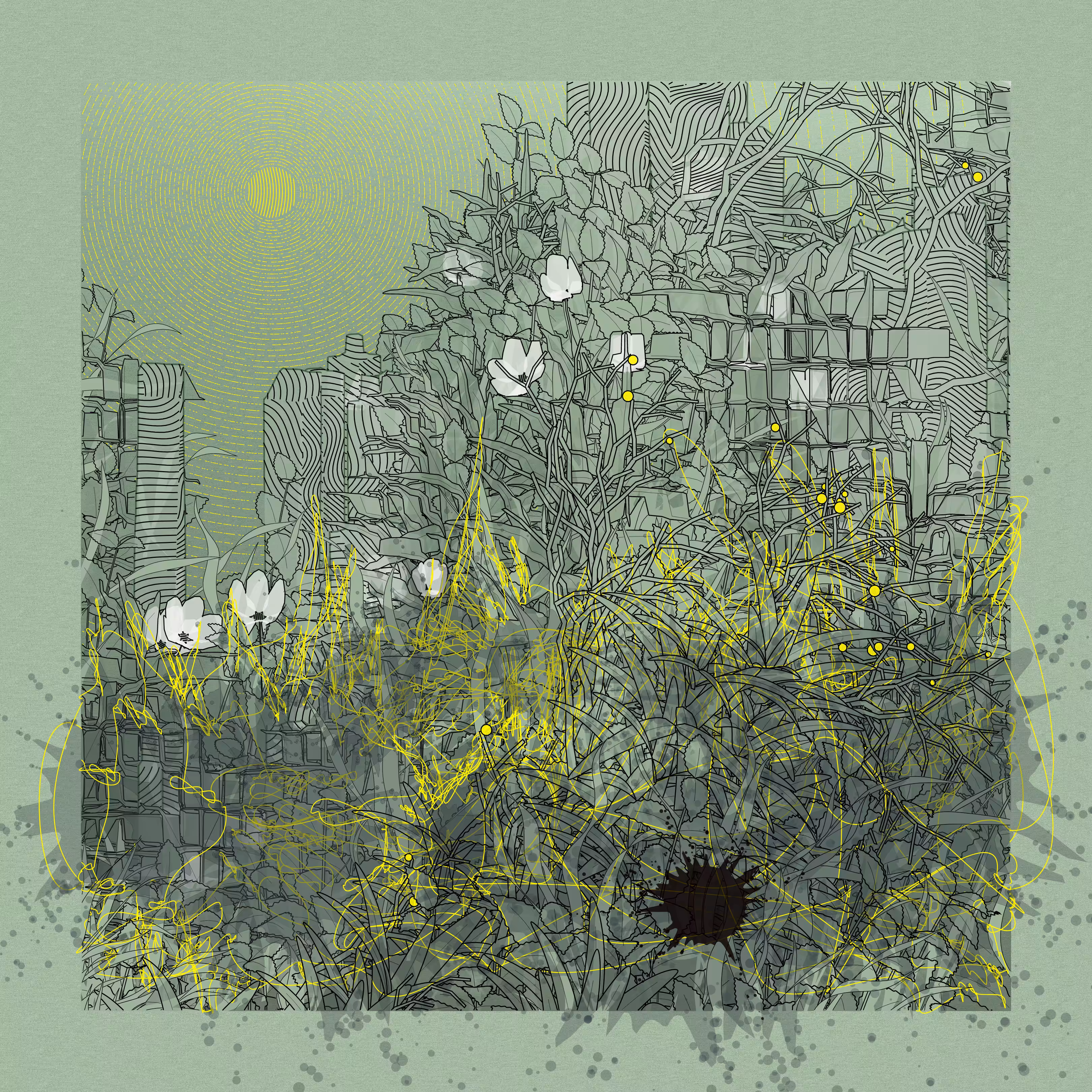 Landscape with Carbon Capture #1929
