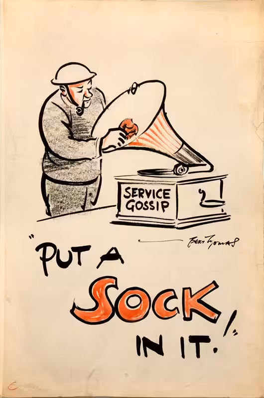 Put a sock in it! 