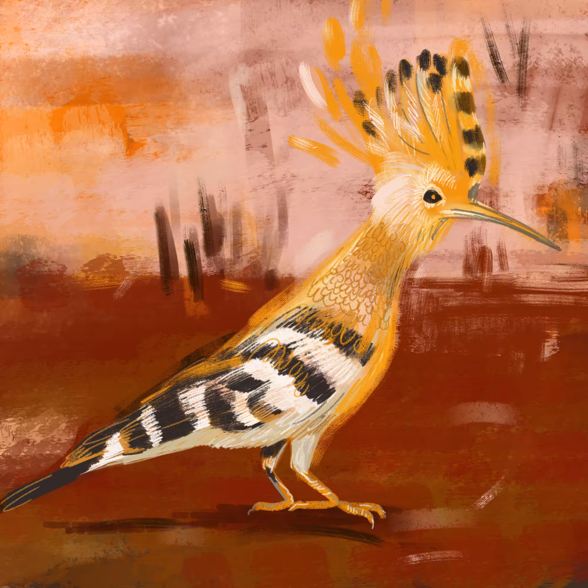 The bride's bird