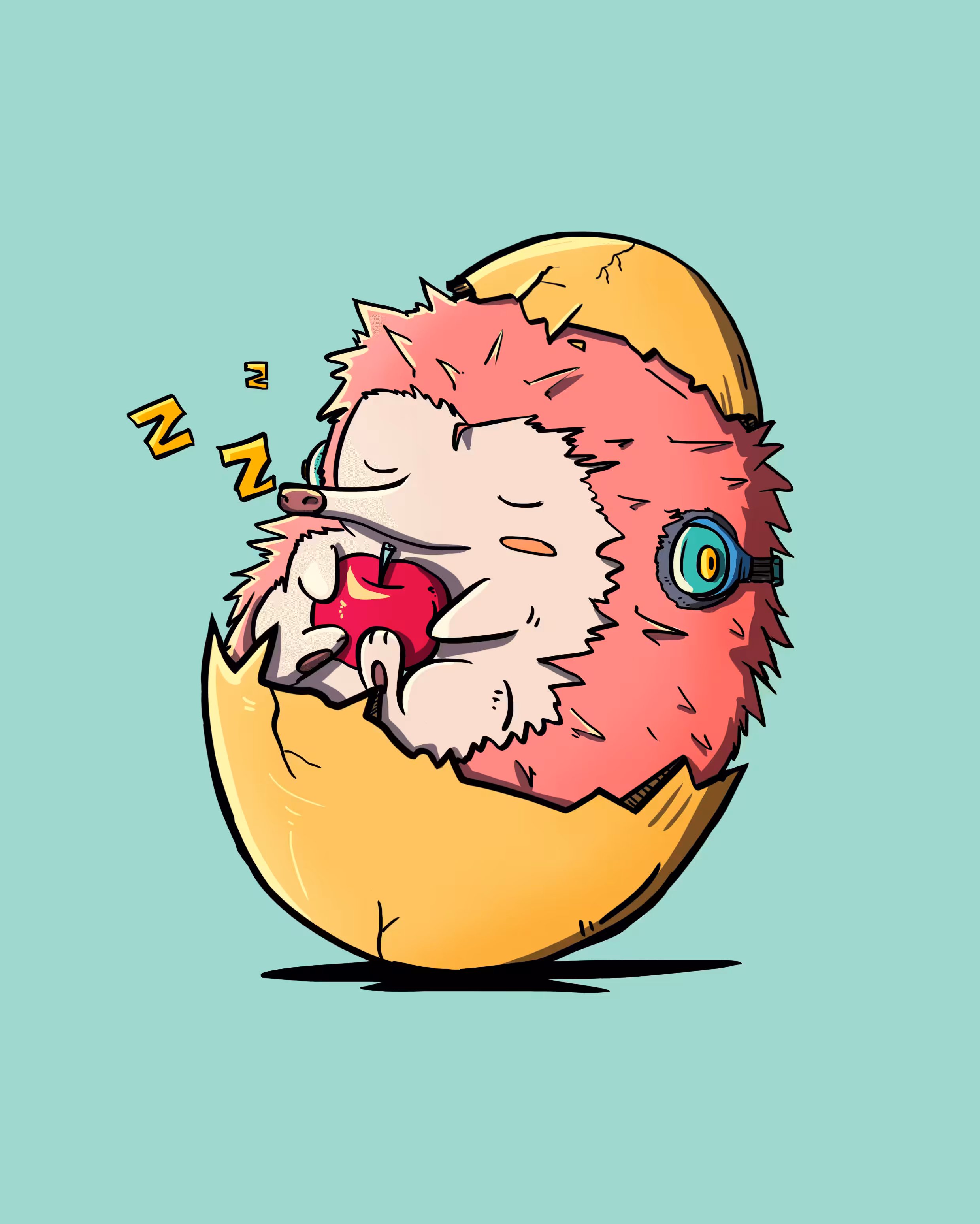 egg-dwarf hedgehog