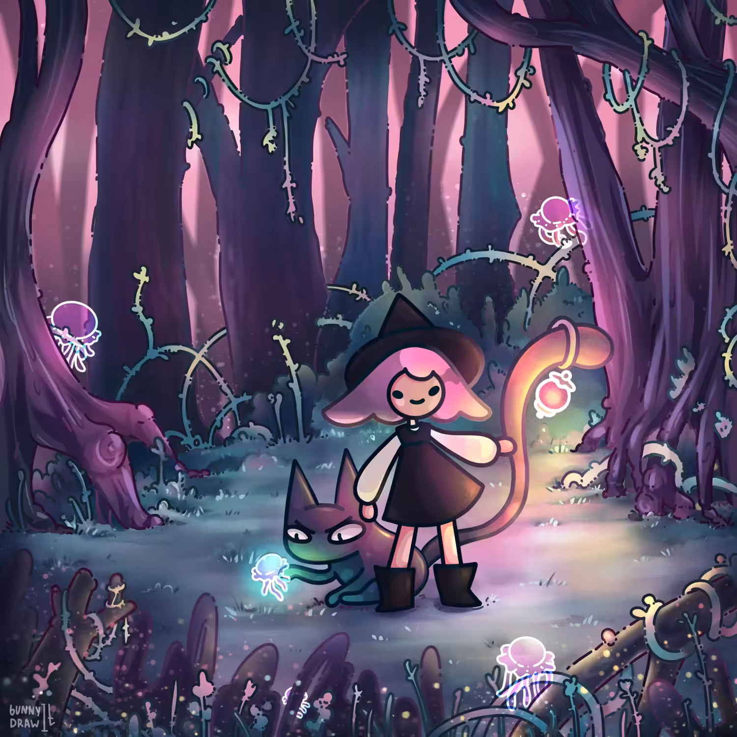 Mystery Forest - Game Concept Art #0