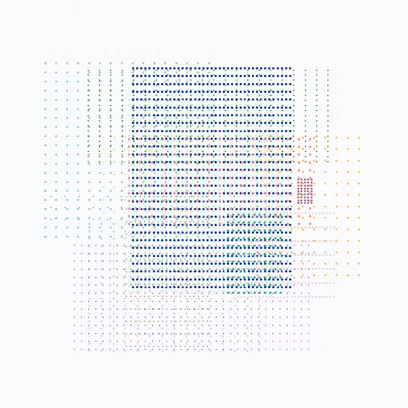 pointillist patchwork #36