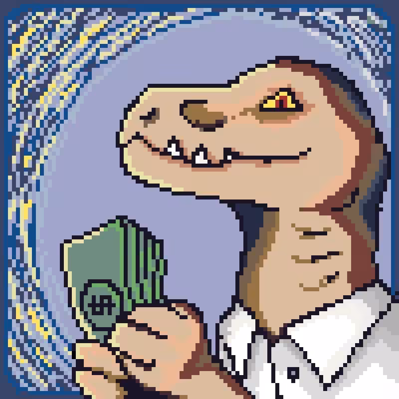 CryptoDinosaurs #30 - Dino Millionaire