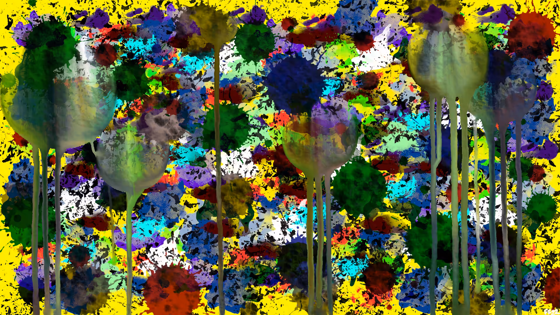 The Lloyds Collection: Abstract Splatter #1