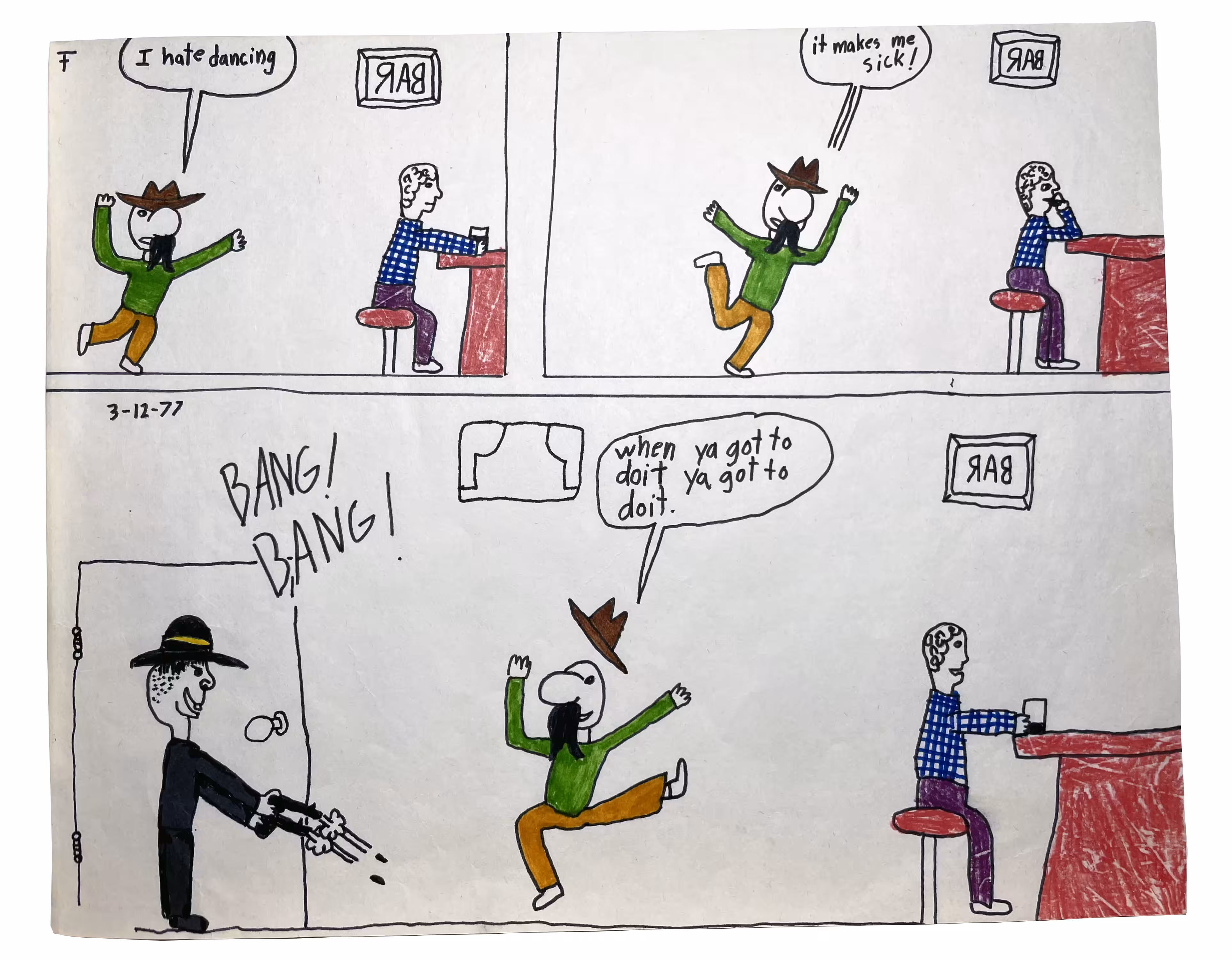 Here He Is, Texas Tom! Page 7