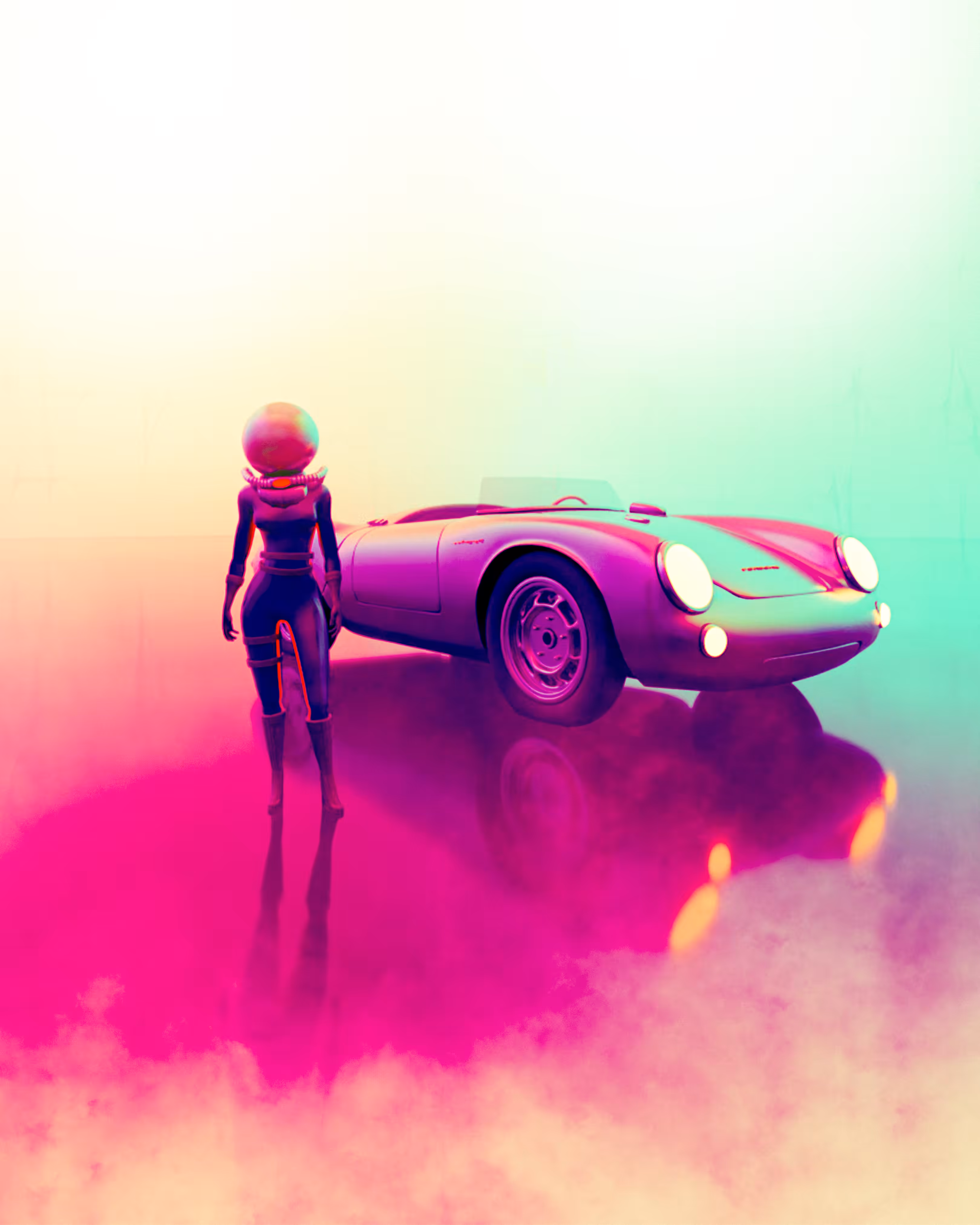 The racer