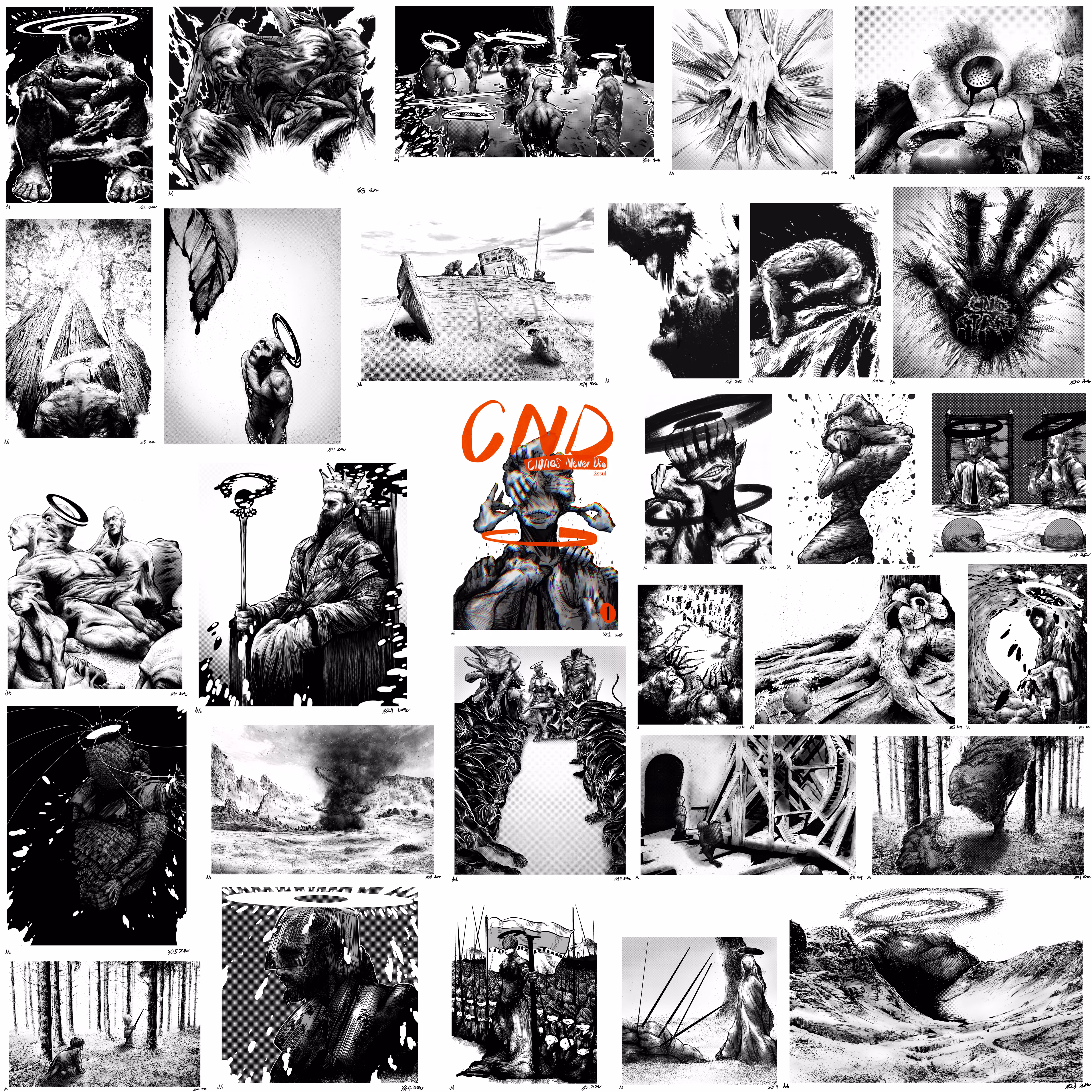 CxNxD comics