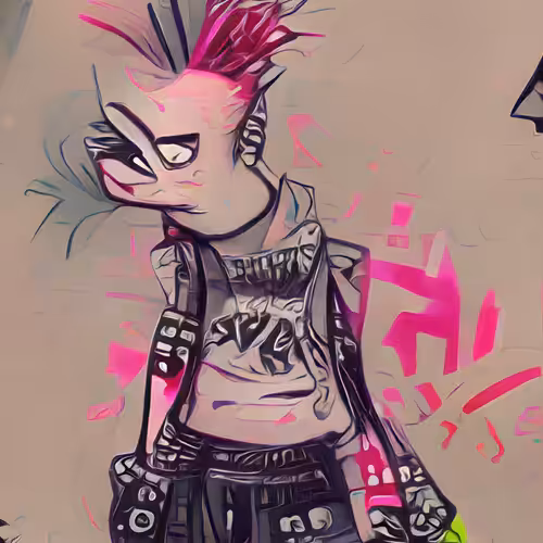 Scribbled Punk #3