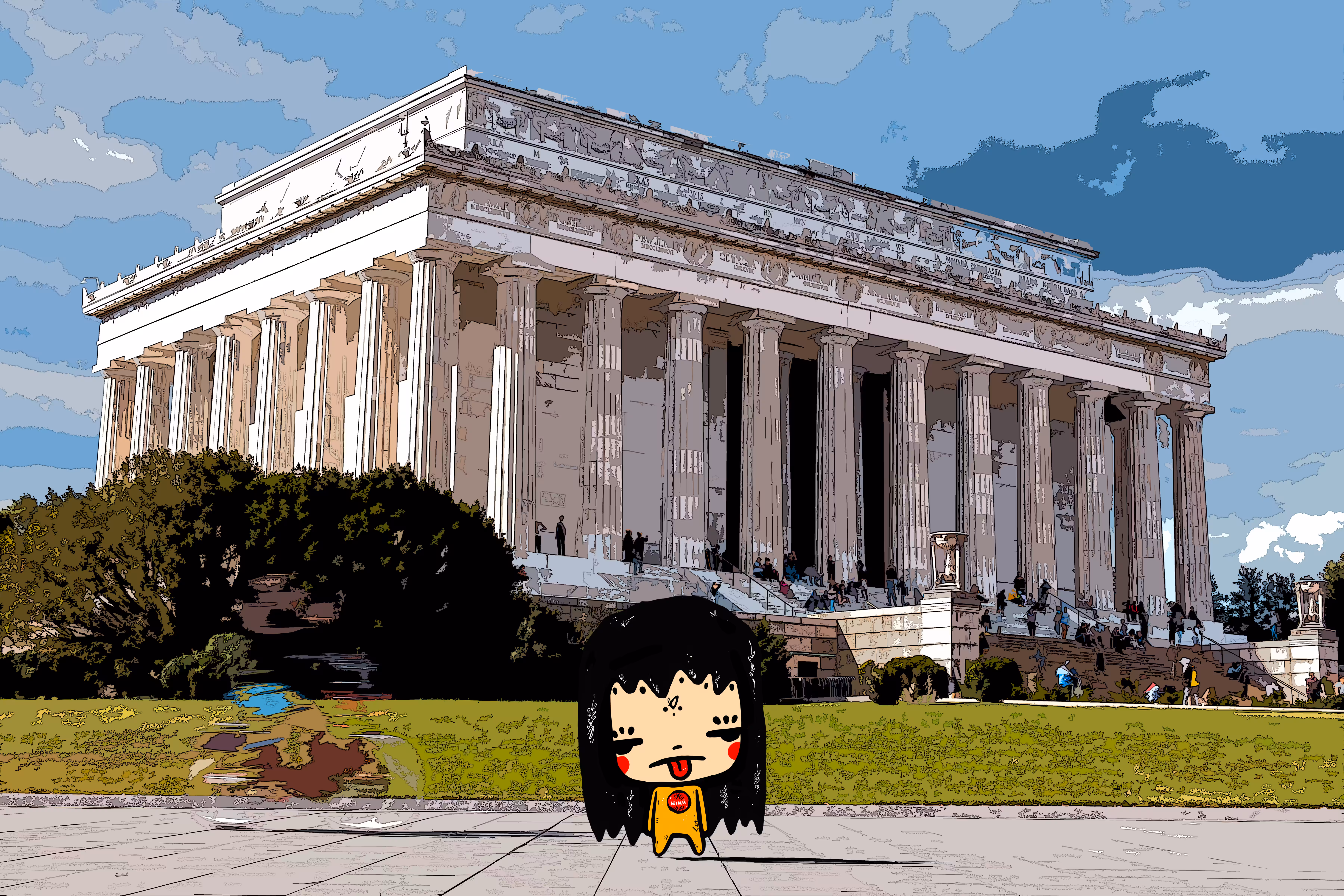 KIKU Visits DC 2022 MARK MARROC X KIKU’S WORLD by SABET