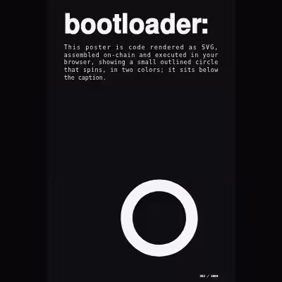 bootloader: selfie #362