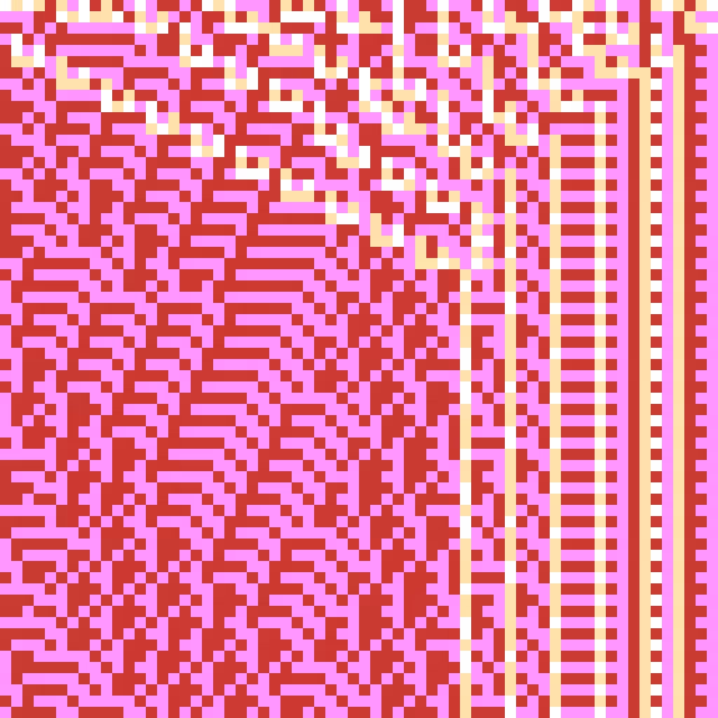 Blending Neighbors Cellular Automata #23