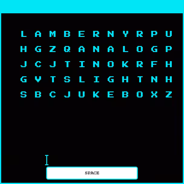 Space Bar Invaders #2