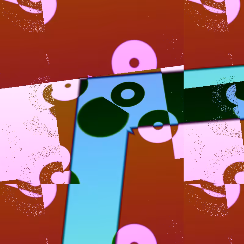 Crayon mirror #5