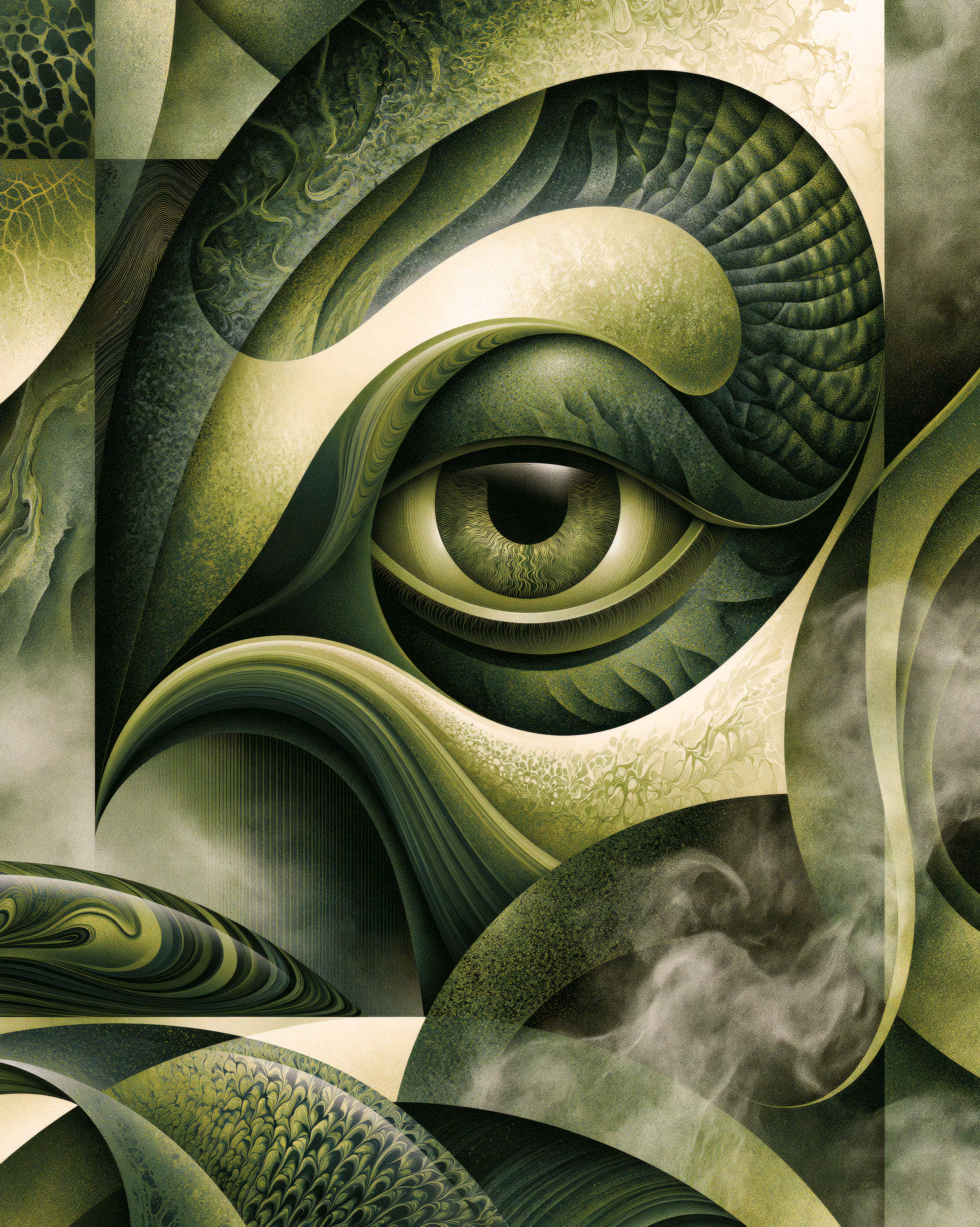 Perceptors👁: Fear Beneath the Glossed Gaze.