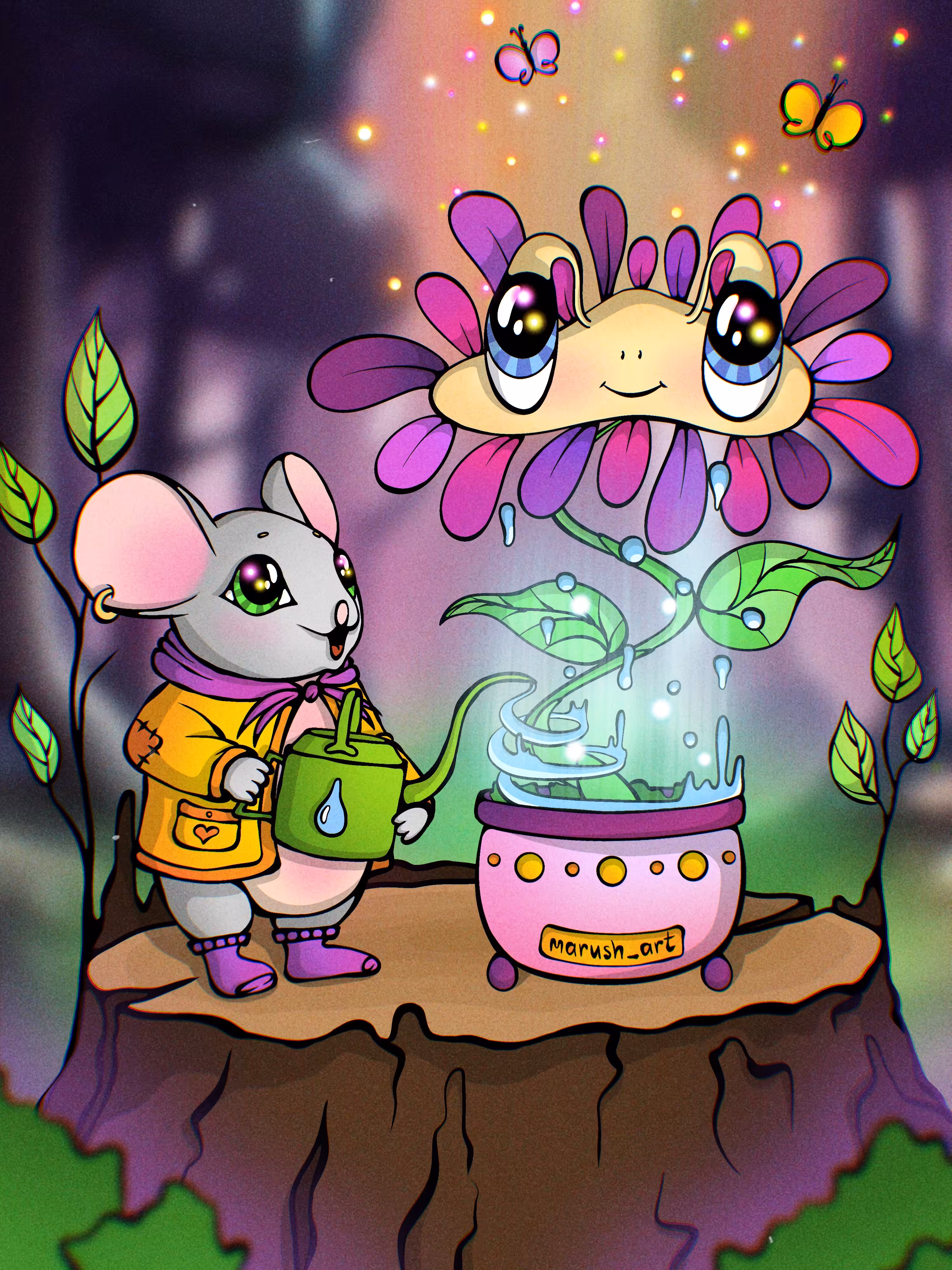 Mr. Oliver and the Magic Flower π·