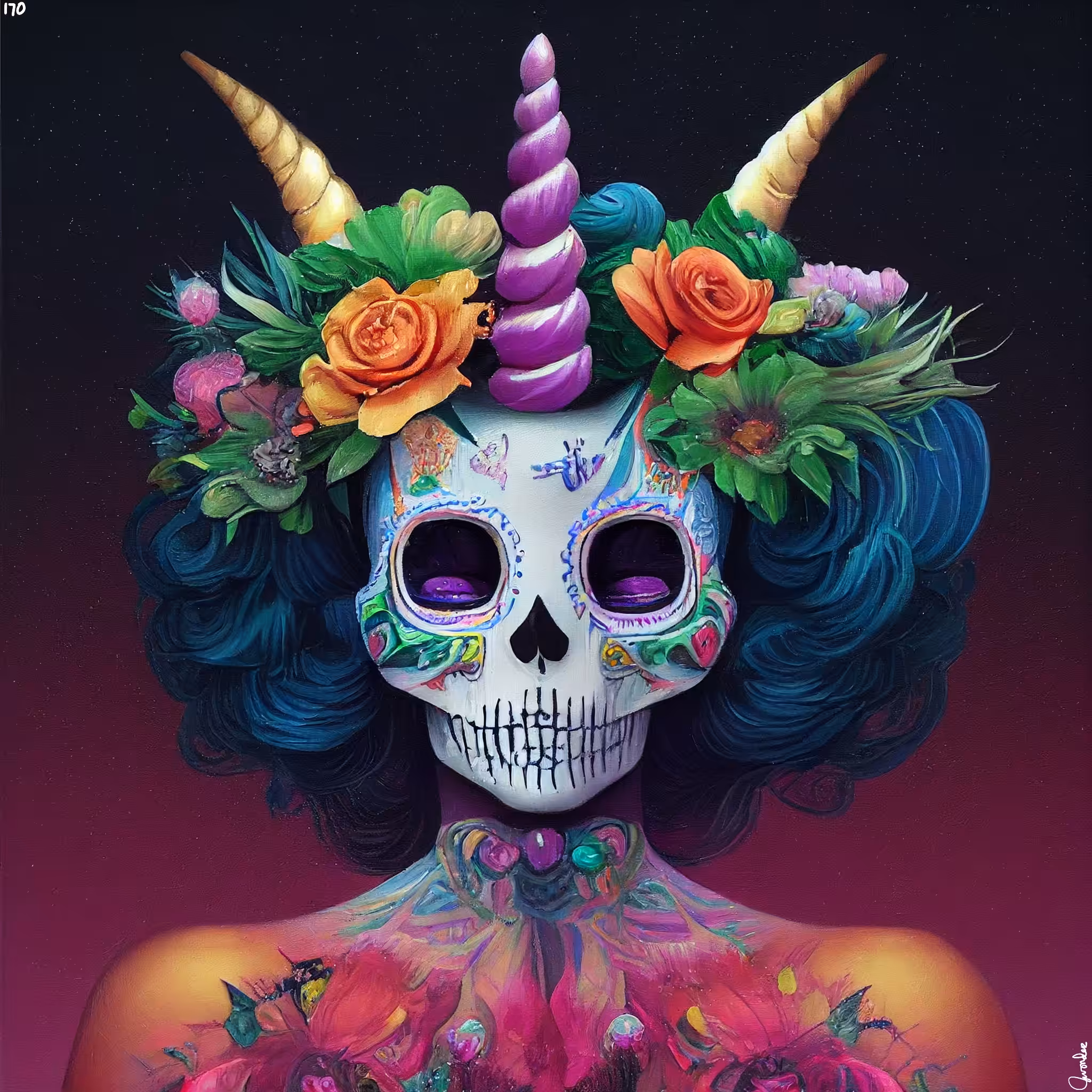 sugar skull #170