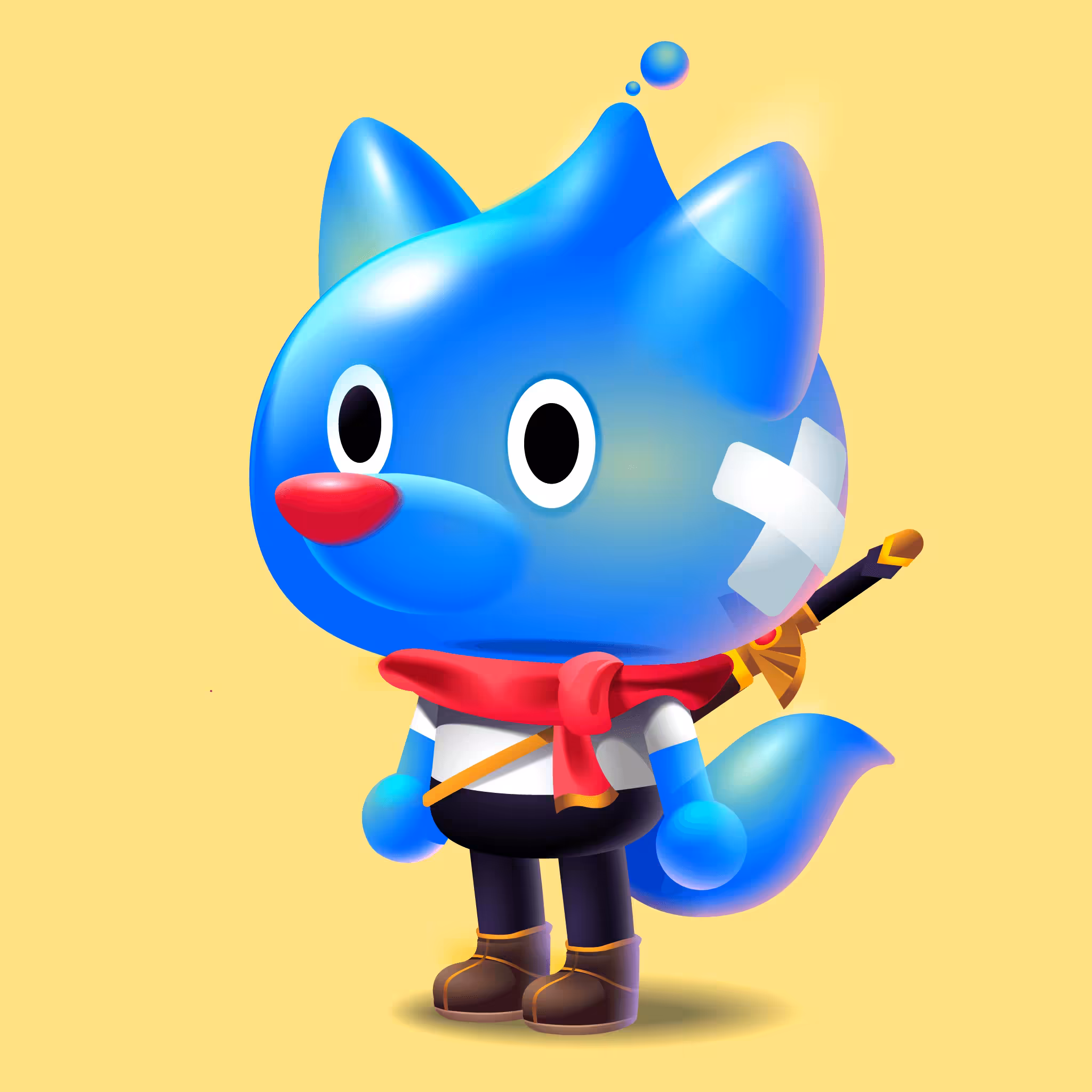 LetsFox #56 ' Blobby '