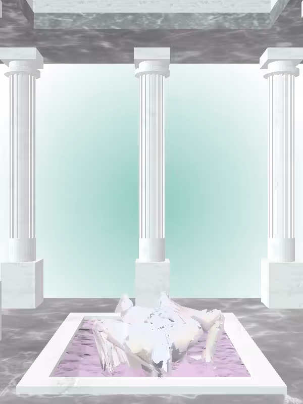 HeavenComputer: The Athletic Dusky Pale Pink Woman #7766