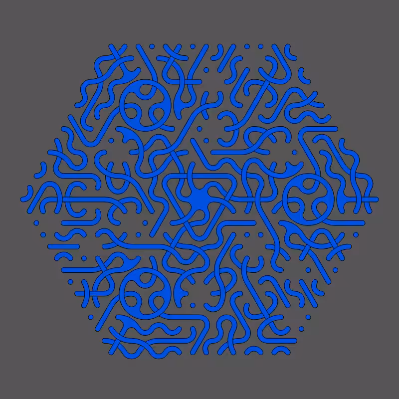 Threefold Symmetry - Dark Variations #236