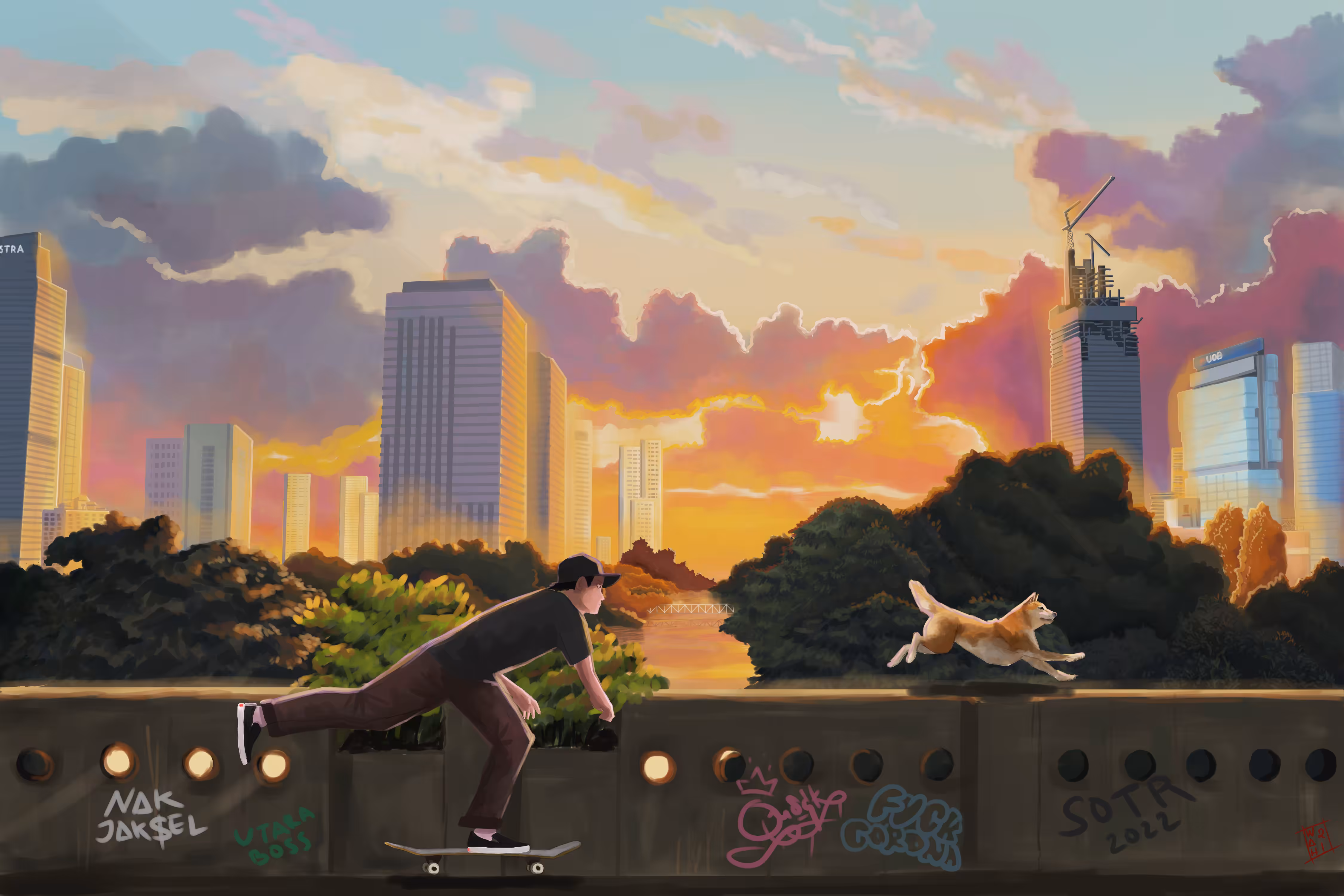 Sunset Skate Session
