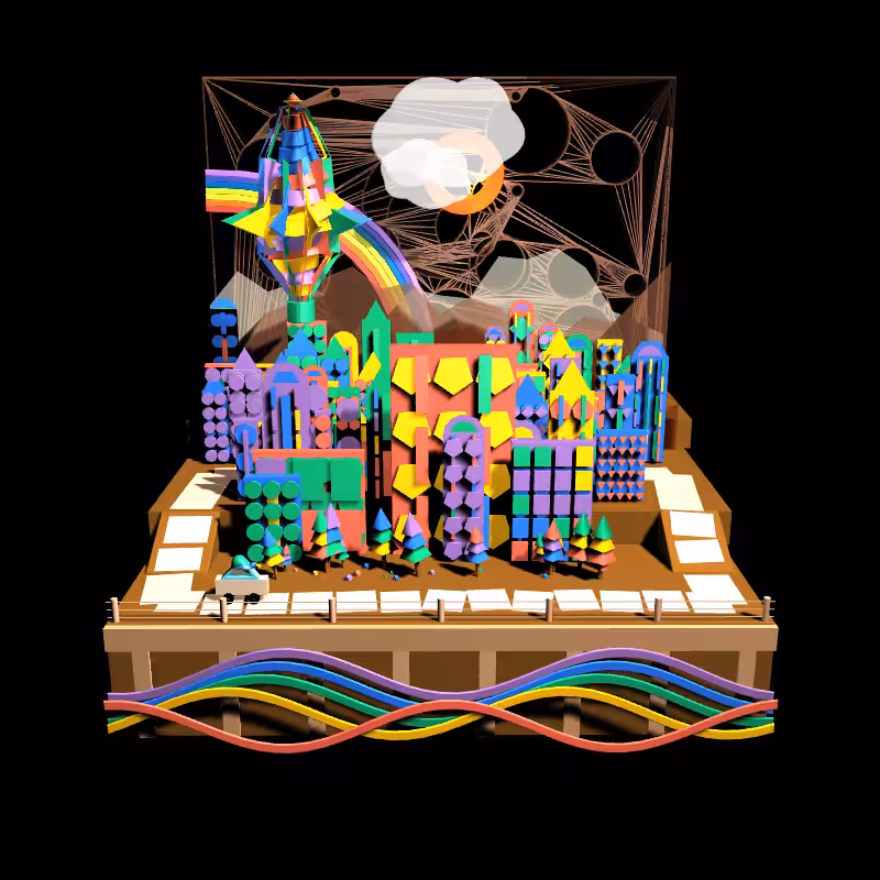 Paper Art 3D #58