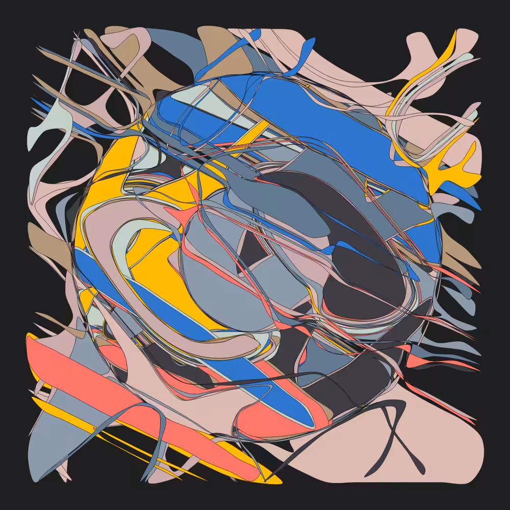 Geometric colorful shapes 3 #178