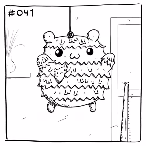 Suicidal Hamster #041 - Piñata