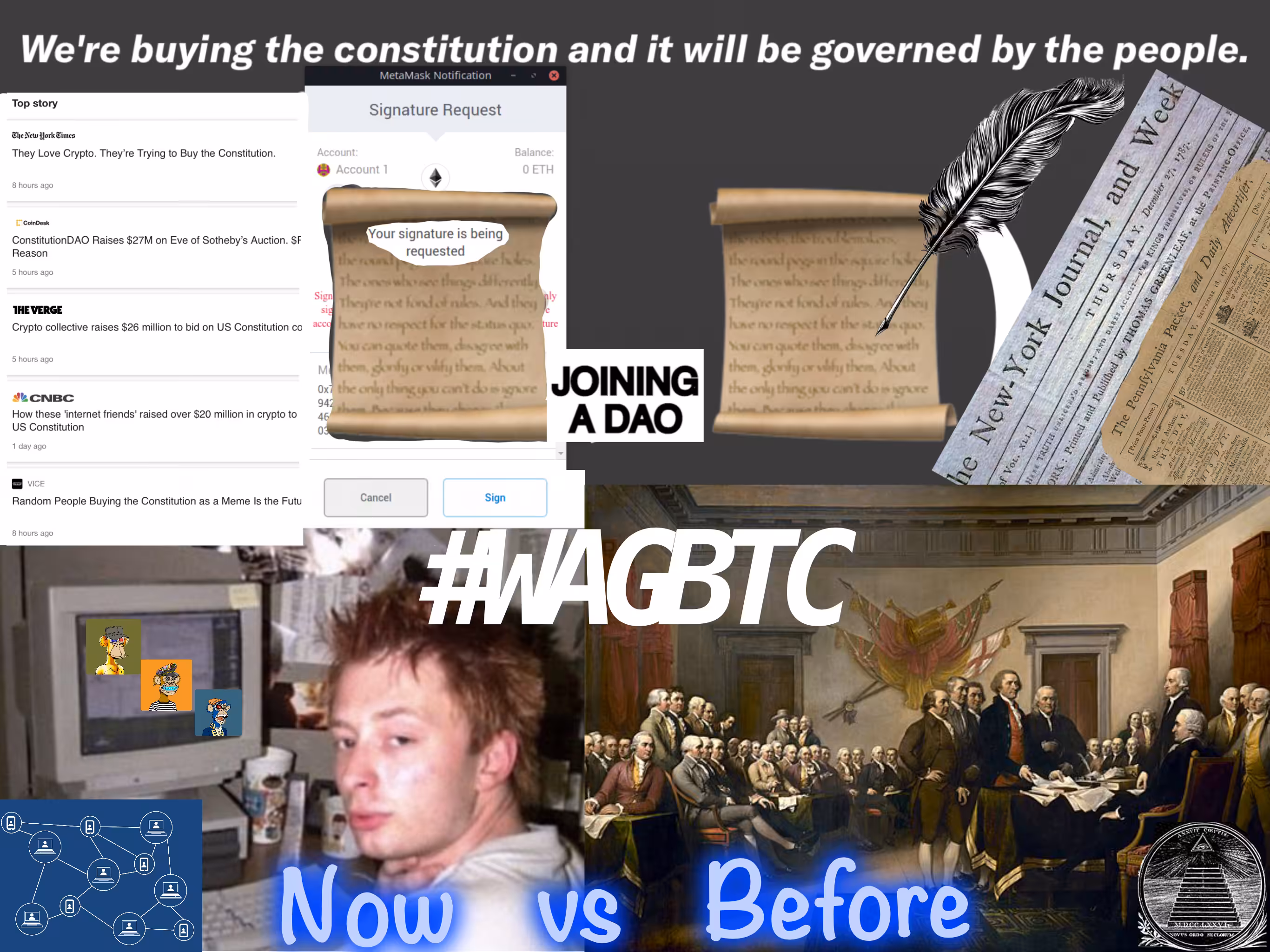 Now vs Before #WAGBTC 