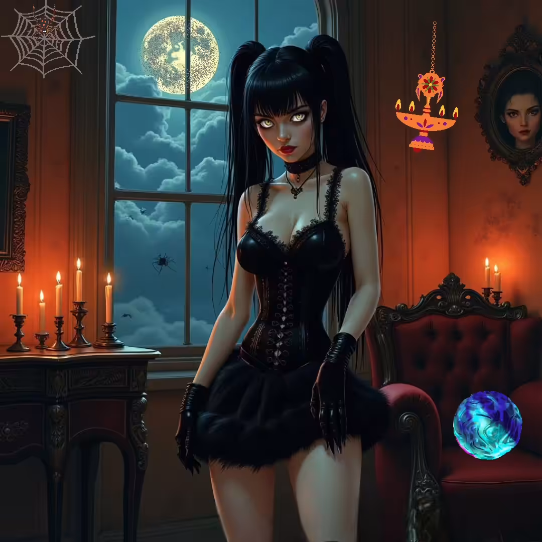 Serena in the devil's home