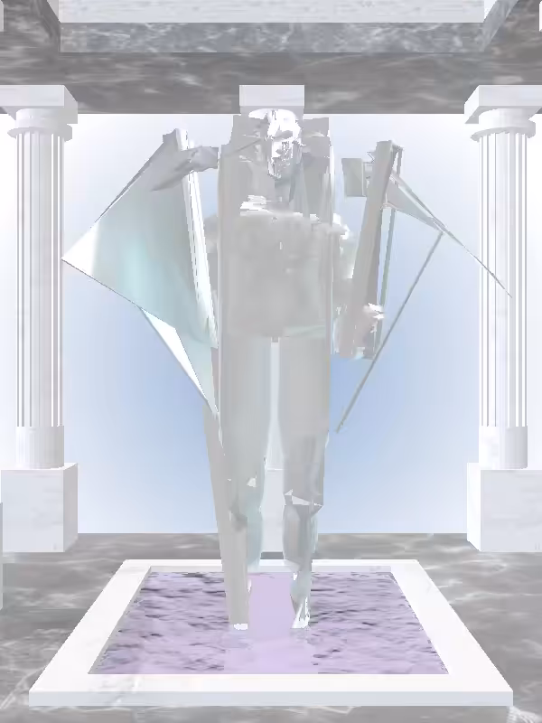 HeavenComputer: The Jumping Chronos Chrome Man #3483