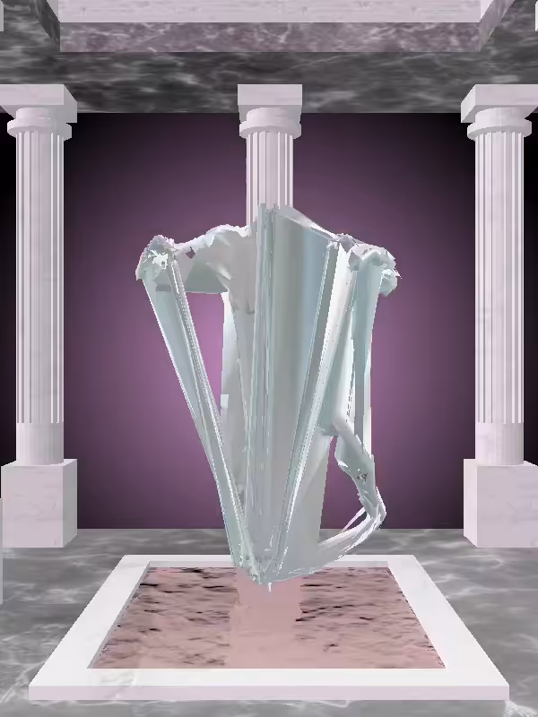 HeavenComputer: The Treading Water Chronos Chrome Woman #3762