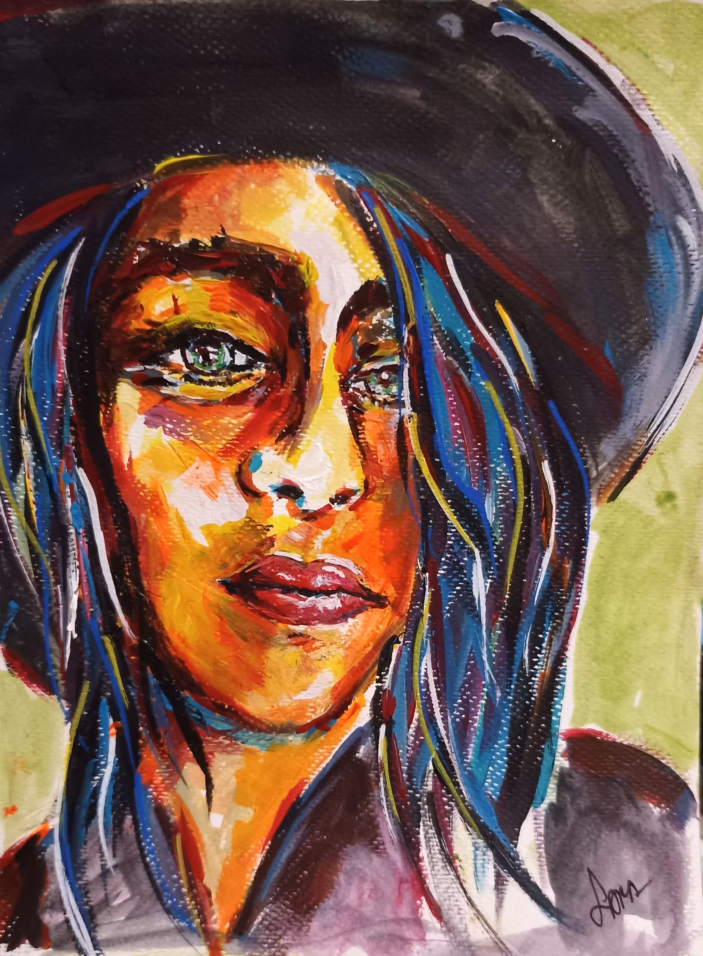 She is the light (Acrylic)