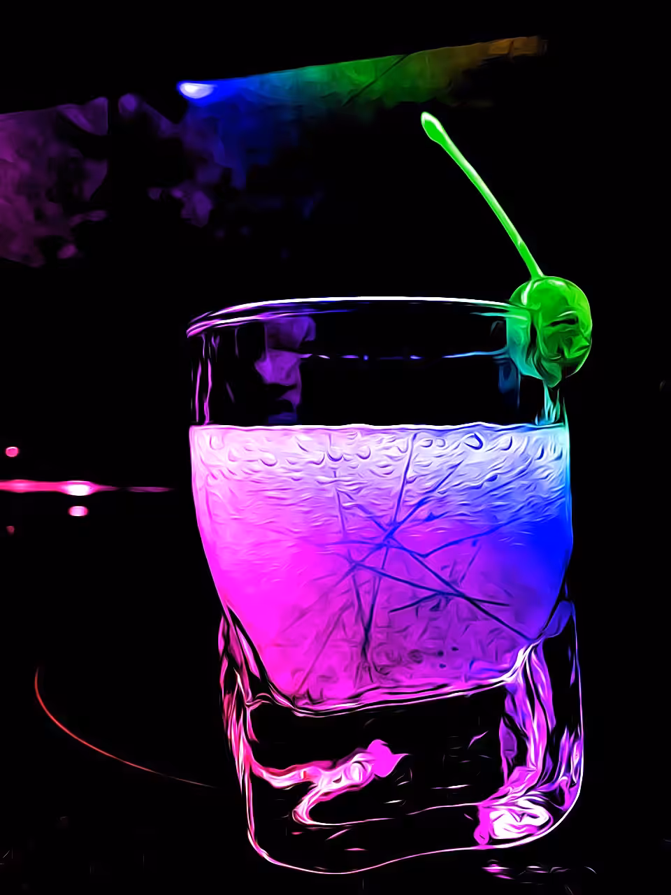 Synthetic whiskey
