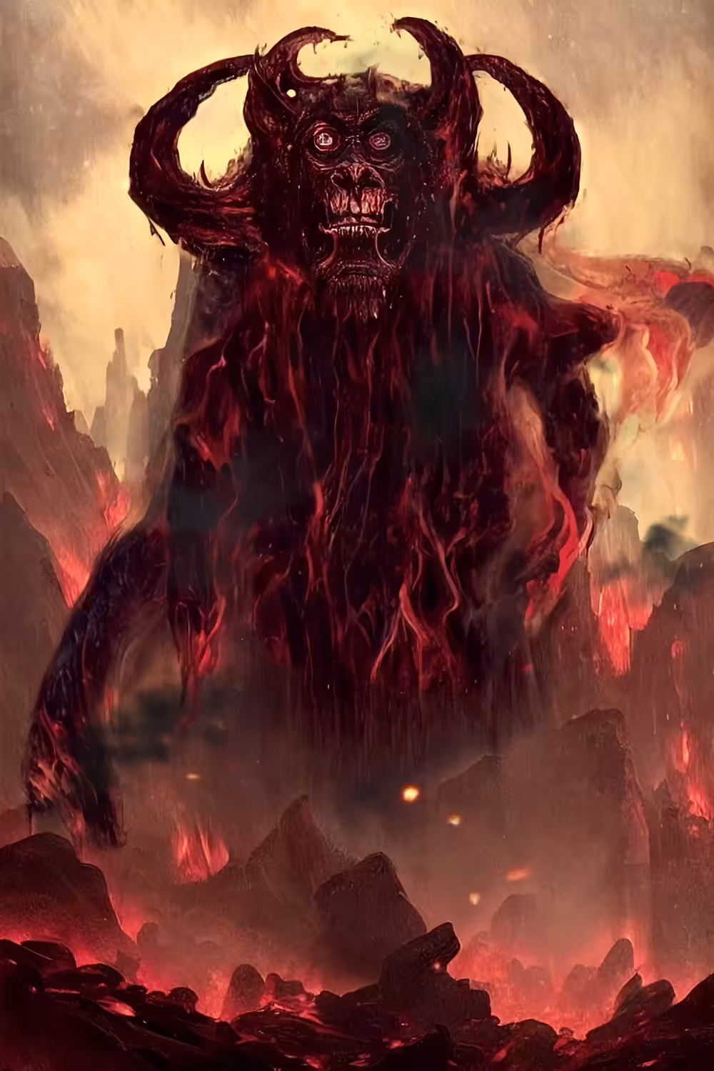 Reimagination and Reinterpretation #4 Demon Lava Ape