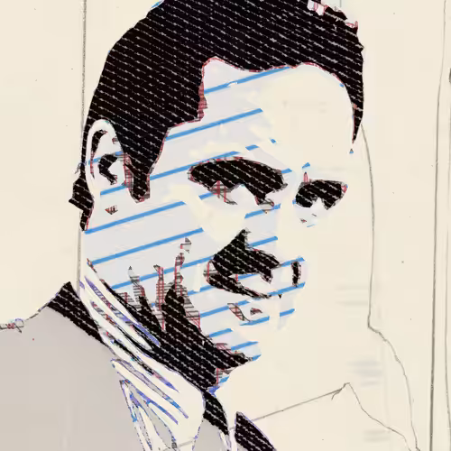 THE GENERATIVE PORTRAIT COLLECTION OF ROBERT MALLARY: Generative Portrait of Robert Mallary #484