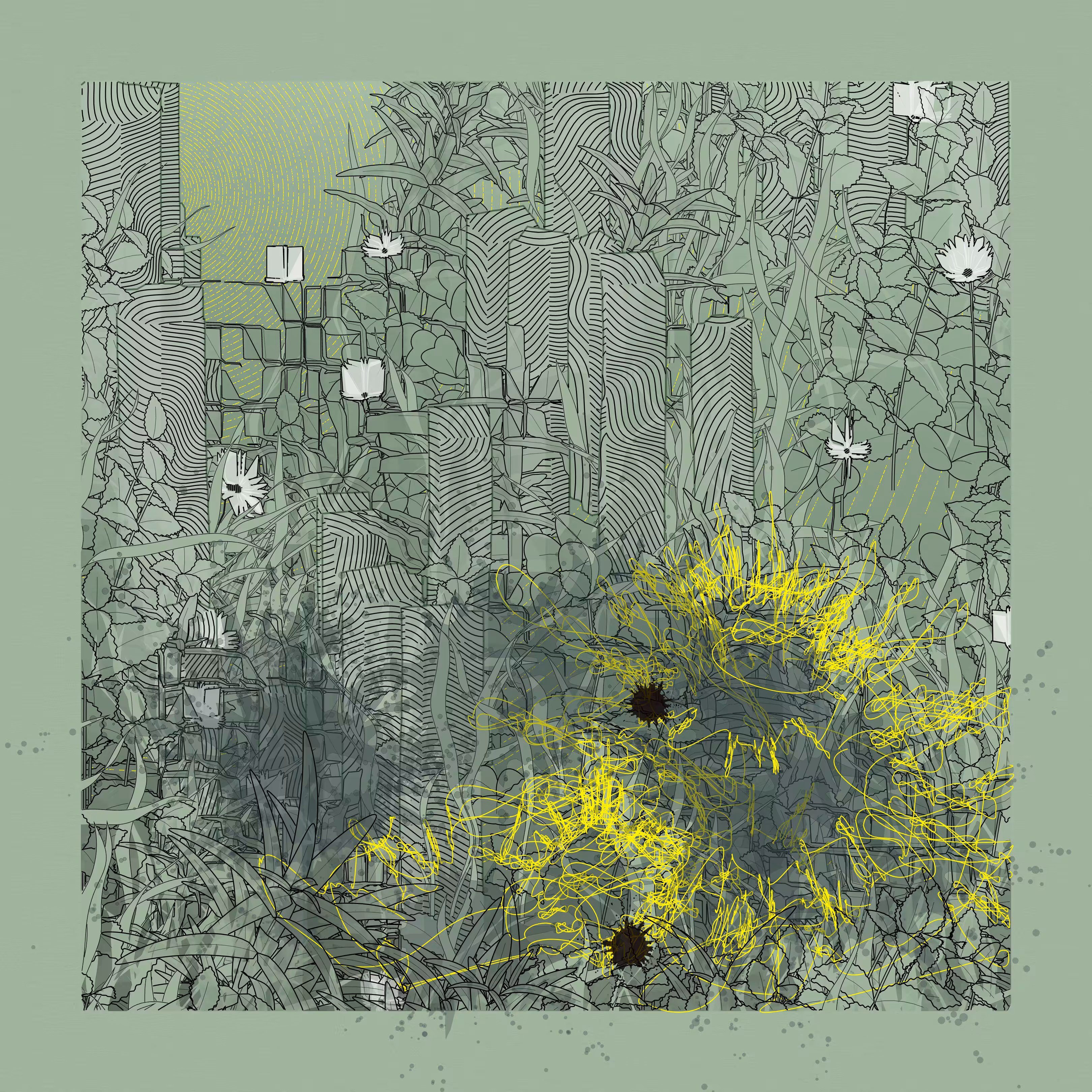 Landscape with Carbon Capture #10777
