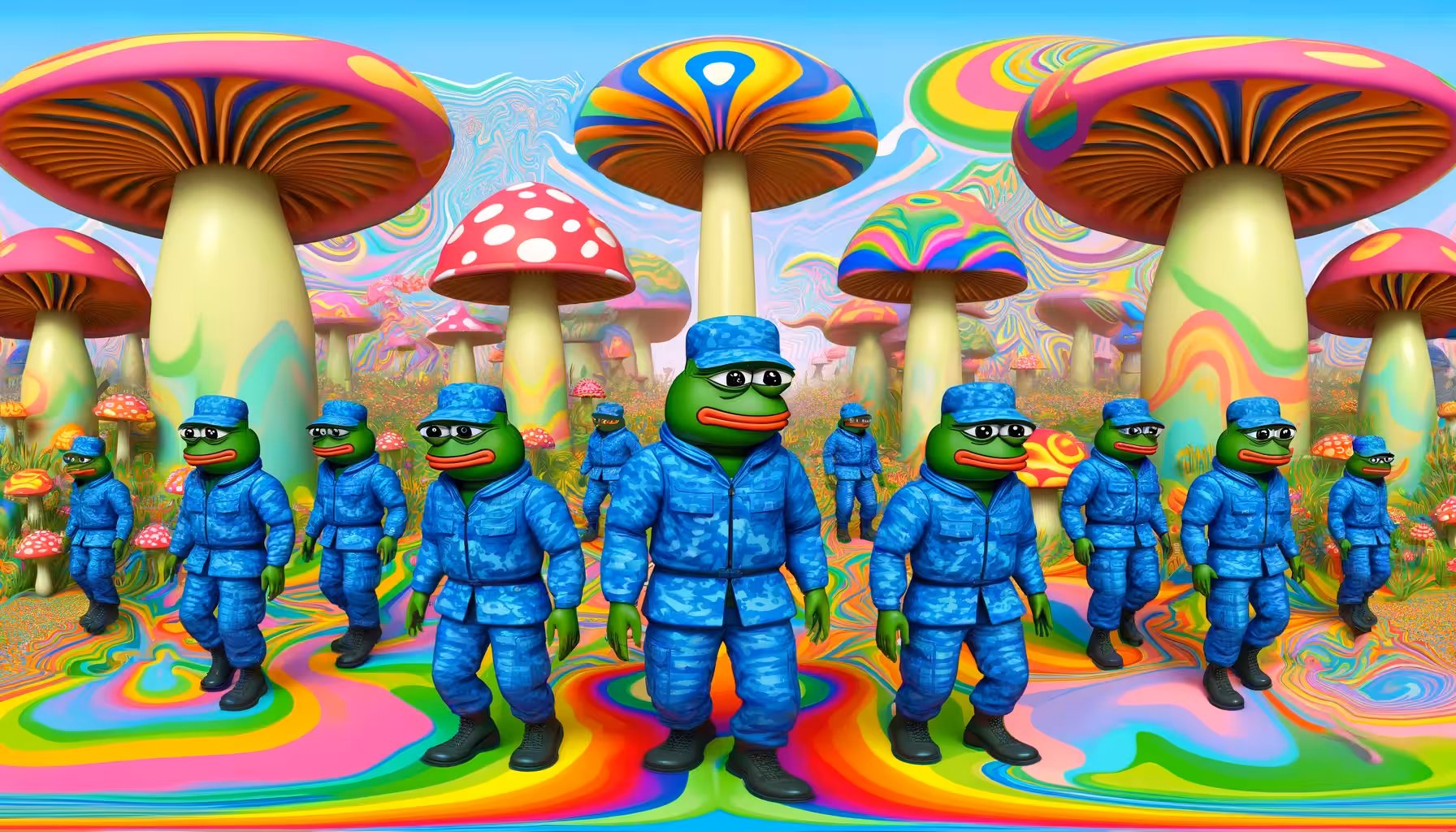 PEPES FOR PEACE - SHROOMS 2