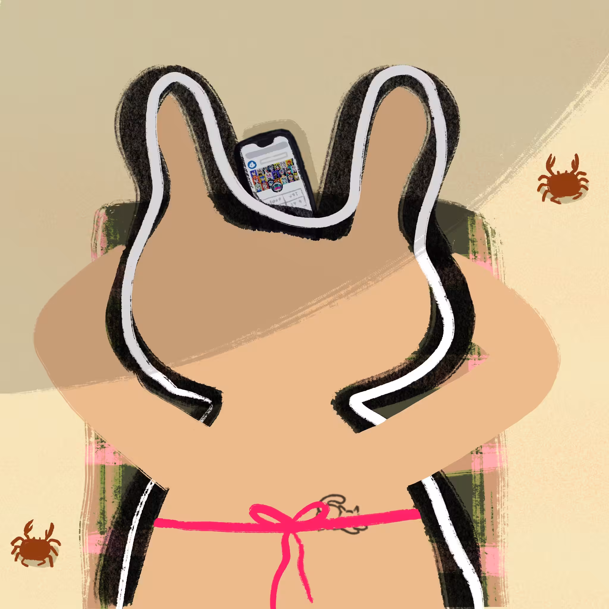 Rabbit Pop #0039 Sunbathe