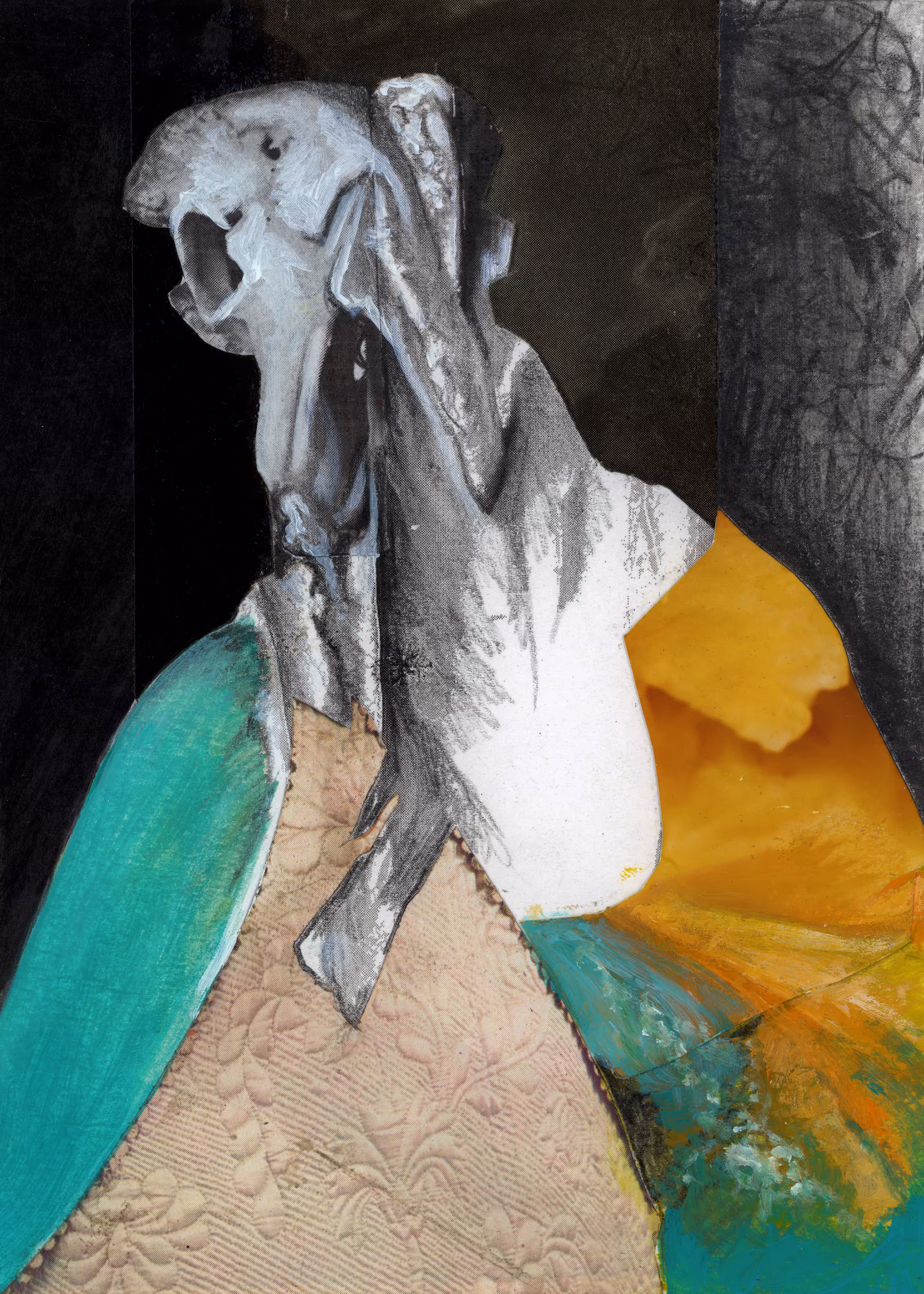 Collage #6 (Countess Dolingen von Gratz)