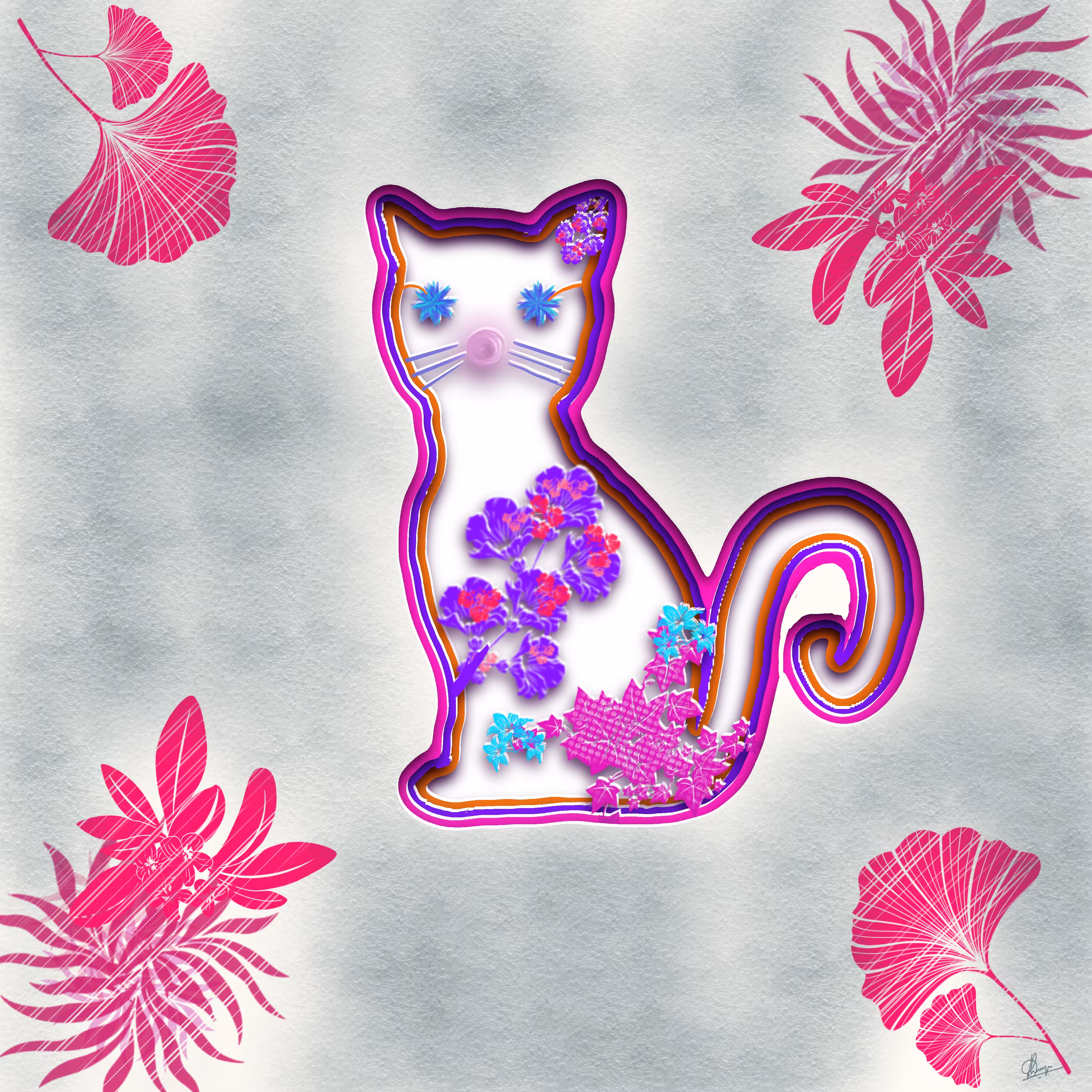 Papercraft Cat